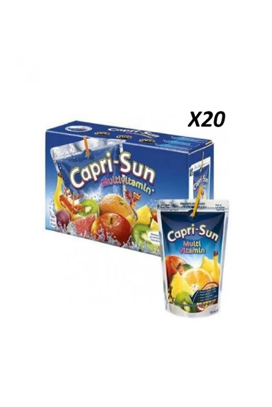 Capri - Sun Caprı-sun 200 Ml*20 Lı Kolı Multıvıtamın ürün görseli 1