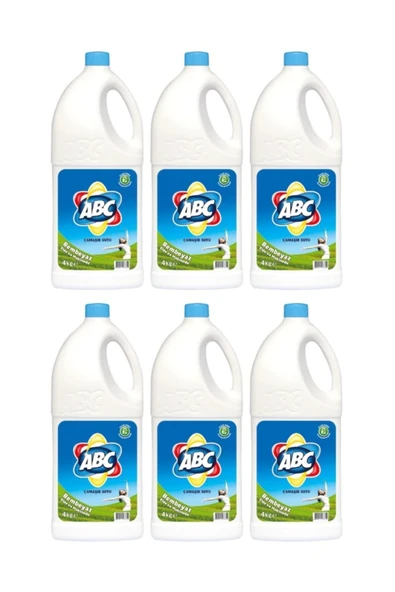 ABC Çamaşır Suyu Bembeyaz 4000 gr x 6 Adet ürün görseli 1