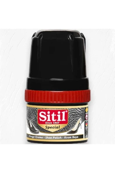 SİTİL Sitil Krem Ayakkabı Boyası 60ml Siyah ürün görseli 1