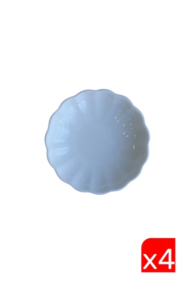 Kütahya Porselen Bone Luz Krem Kase 8cm 4 lü BNLZF08KS00 ürün görseli 1