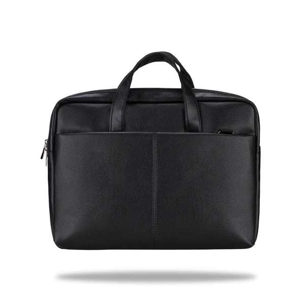 Classone VIP SD150 15.6 Uyumlu Suni Deri Notebook, Laptop Çantası -Siyah ürün görseli 1