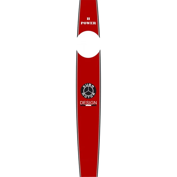 Cg - Çita Depo Şeridi Design Kırmızı ürün görseli 1