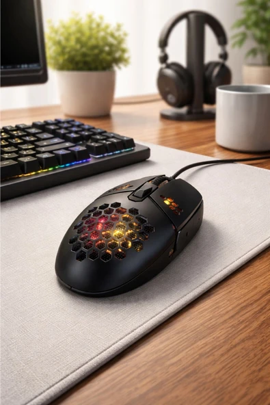 X-Darknes Xd-1826 Işıklı Gaming Mouse - Resim 5