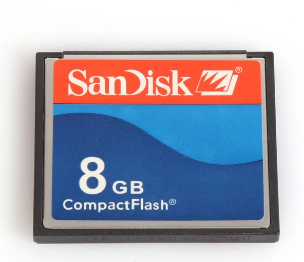 Sandisk 8 GB Cf Kart Compact Flash 8gb Hafıza Kartı ürün görseli 1