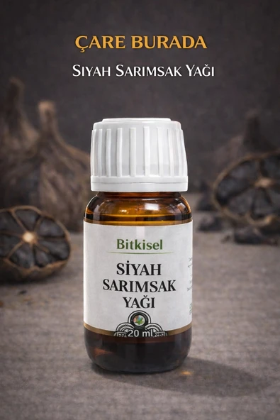 Bitkisel Siyah Sarımsak Yağı 20 Ml ürün görseli 1