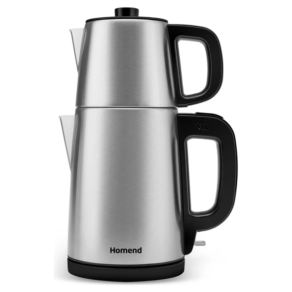 Homend Royaltea 1728H Çelik Çay Makinesi Inox ürün görseli 1