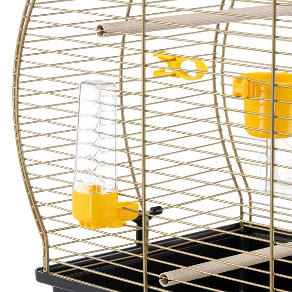 Ferplast Luna 2 Antik Pirinç Kafesi - Resim 4