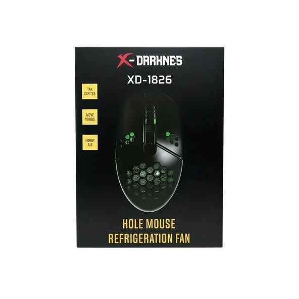 X-Darknes Xd-1826 Işıklı Gaming Mouse - Resim 6