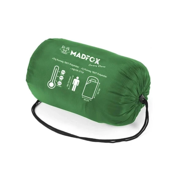 Madfox Cavery Stone Uyku Tulumu 0°C - Resim 10