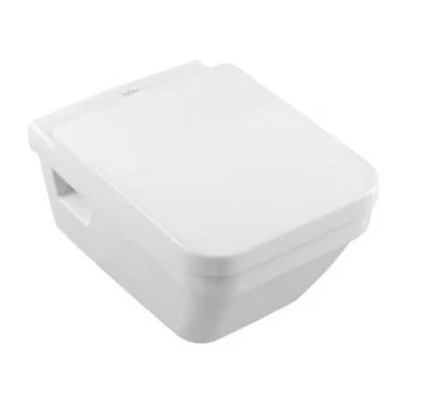 Villeroy and Boch Architectura Kenarsız Duvara Monte Klozet, Yumuşak Kapanma Özellikli - 370 x 530 mm ürün görseli 1
