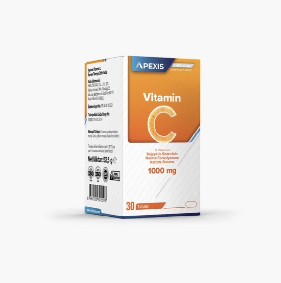 Apexis C 1000 mg 30 Tablet ürün görseli 1