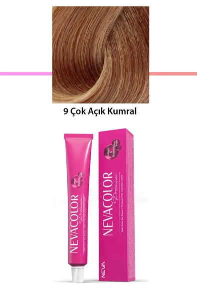 Premium 9 Çok Açık Kumral - Kalıcı Krem Saç Boyası 50 g Tüp ürün görseli 1