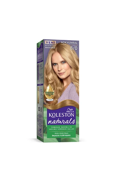 Naturals Saç Boyası Açık Kumral 8/0 ürün görseli 1