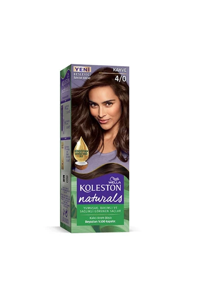 Naturals Saç Boyası Kahve 4/0 ürün görseli 1