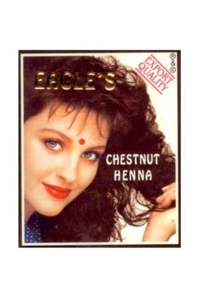 Eagle's Orijinal Hint Kınası Saç Boyası Kestane Rengi - Chestnut Henna ürün görseli 1