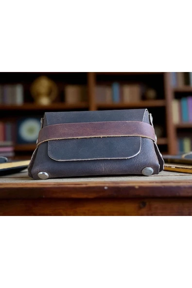 sumerianwallet Deri Cüzdan Kahverengi (RFID KART ENGELLEYİCİ HEDİYE) Kahverengi ürün görseli 1