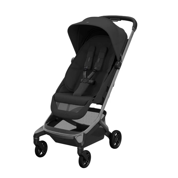 Maxi-Cosi Fame Cabin Led Işıklı Entegre Şarj Üniteli Tek Elle Katlanan Premium Kabin Boy Bebek Arabası Onyx Black ürün görseli 1
