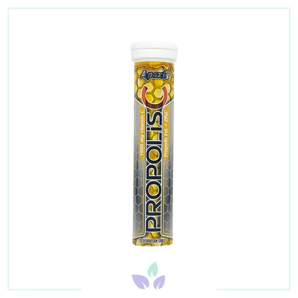 Apexis Propolis Vit C 1000 mg Zinc 20 Efervesan Tablet ürün görseli 1