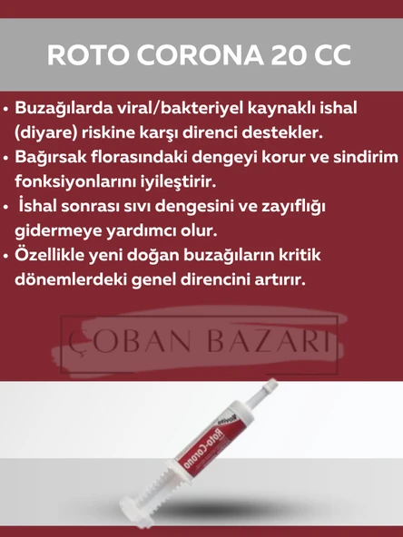 Royal İlaç Roto Corona 20 cc ürün görseli 1