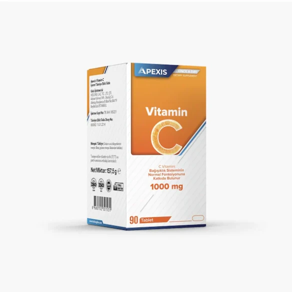 Apexis C 1000 mg 90 Tablet ürün görseli 1