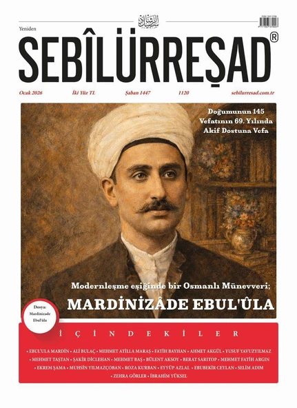 Sebilürreşad Dergi 1120.Sayı Ocak 2026 ürün görseli 1