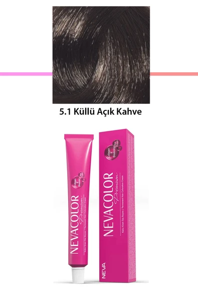 Premium 5.1 Küllü Açık Kahve - Kalıcı Krem Saç Boyası 50 g Tüp ürün görseli 1