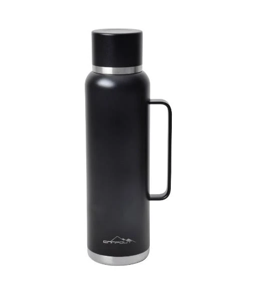 CAMPOUT ÇİFT KATMANLI TERMOS 1500 ML SİYAH ürün görseli 1