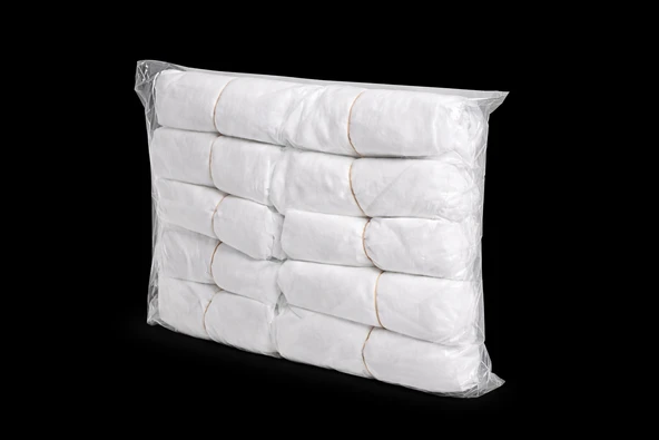 TEK KULLANIMLIK SEDYE ÖRTÜSÜ 100 ADET 80X220 CM ürün görseli 1