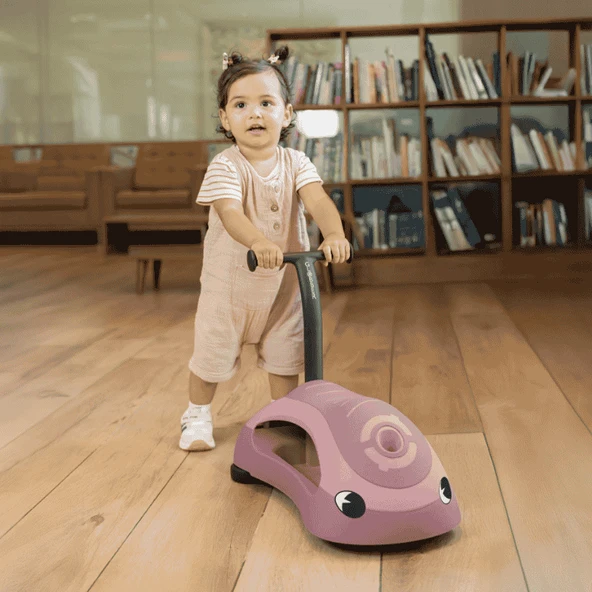 Globber Walk N' Roll 2in1 Ecologic - Berry - Resim 2