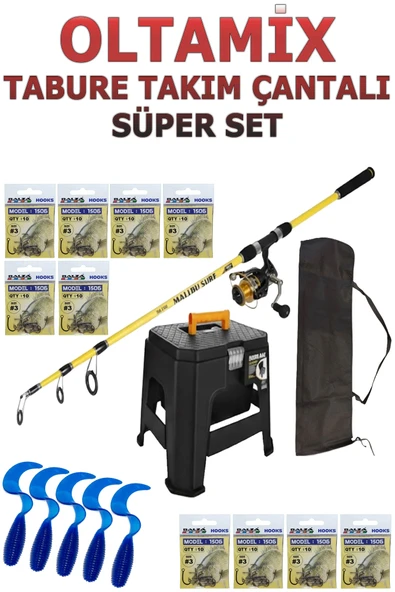 Tabureli Takım Çantalı Süper Set - Resim 2