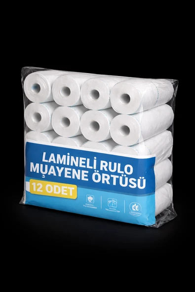 LAMİNELİ RULO MUAYENE ÖRTÜSÜ 12 ADET 50 MT ürün görseli 1