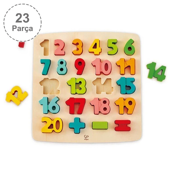 Hape Chunky Puzzle Matematik Yapbozu ürün görseli 1
