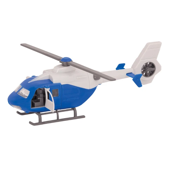 Driven 3'lü Set - Helikopter, Polis Arabası, İtfaiye Arabası - Resim 4