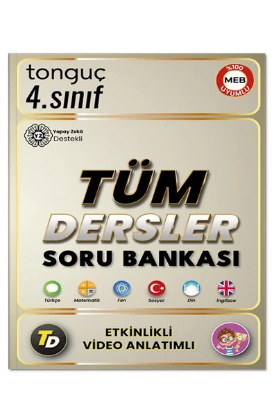 4. Sınıf Tüm Dersler Soru Bankası Tonguç Yayınları ürün görseli 1