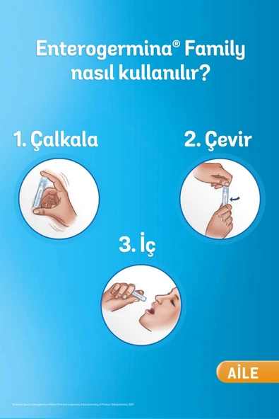 Enterogermina Yetişkin Probiyotik 10 Flakon - Resim 8