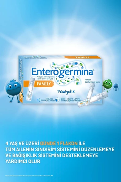 Enterogermina Yetişkin Probiyotik 10 Flakon - Resim 6