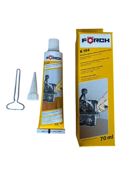Förch Rtv-Silikon Siyah Sıvı Conta 70 ml ürün görseli 1