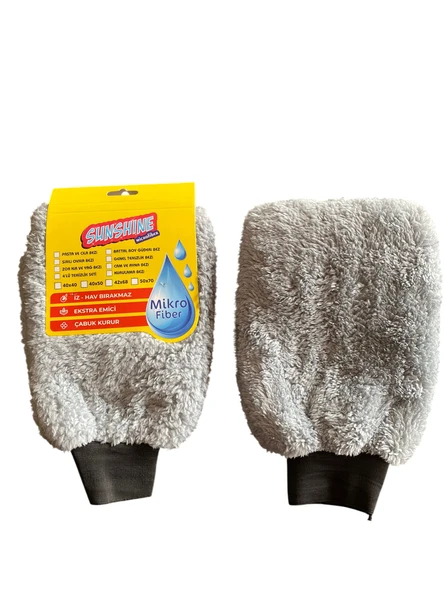 Sunshine Microfiber Welsoft Oto Yıkama Eldiveni ürün görseli 1
