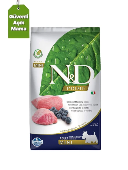 ND Adult Mini Kuzulu Açık 1 Kg Köpek Kuru Maması ürün görseli 1