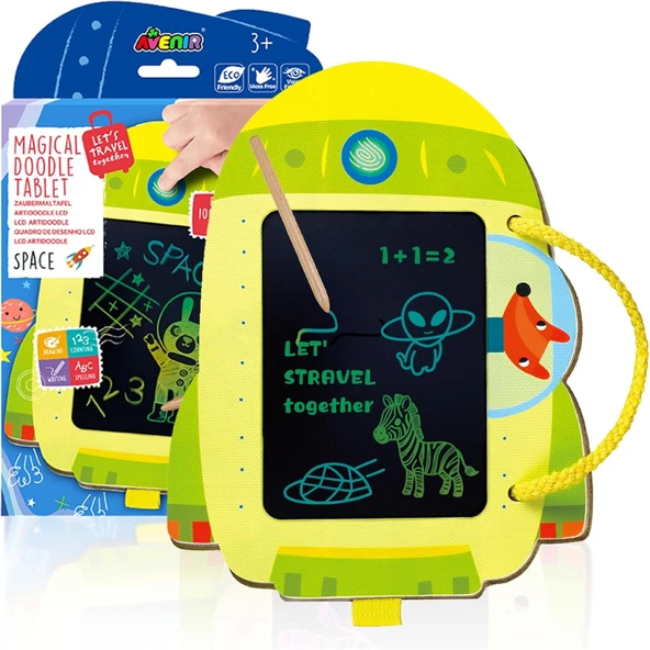 Avenir Büyülü Tablet - Space - Resim 2