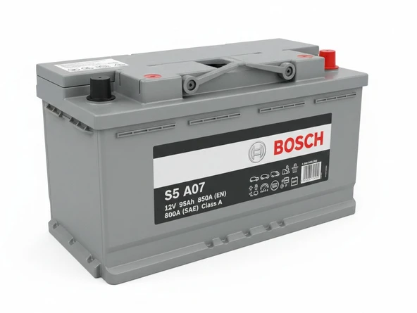 Bosch S5 A07 12 V 95 Ah 850 (EN) AGM Akü ürün görseli 1