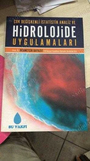 ÇOK DEĞİŞKENLİ İSTATİSTİK ANALİZ VE HİDROLOJİDE UYGULAMALARI ürün görseli 1