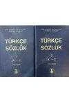( TÜRK DİL KURUMU ) TDK TÜRKÇE SÖZLÜK  /  2 CİLT TAKIM ürün görseli 1