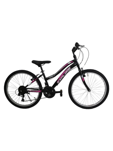 Ümit Explorer 26 Jant 21 Vites 16 Kadro Kadın Dağ Bisikleti Pembe / Siyah ürün görseli 1
