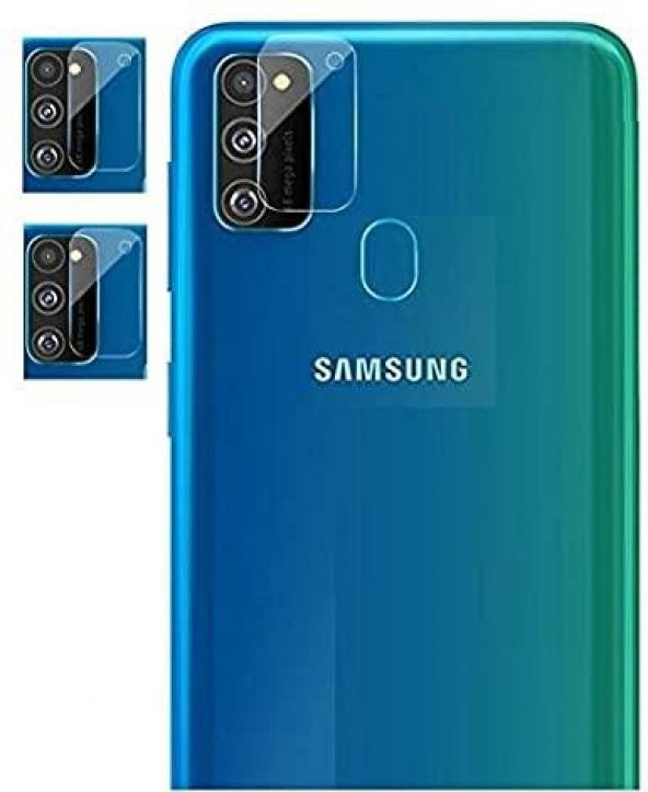 ECRMOBILE Samsung M21 Nano Cam Kamera Lens Koruyucu (2 Adet) ürün görseli 1