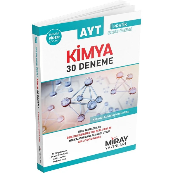Miray Ayt Kimya 30 Deneme ürün görseli 1