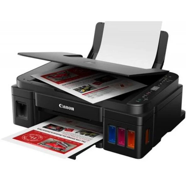 CANON PIXMA G3416 RENKLİ İNKJET TANKLI Wİ-Fİ YAZICI TARAYICI FOTOKOPİ A4 ürün görseli 1