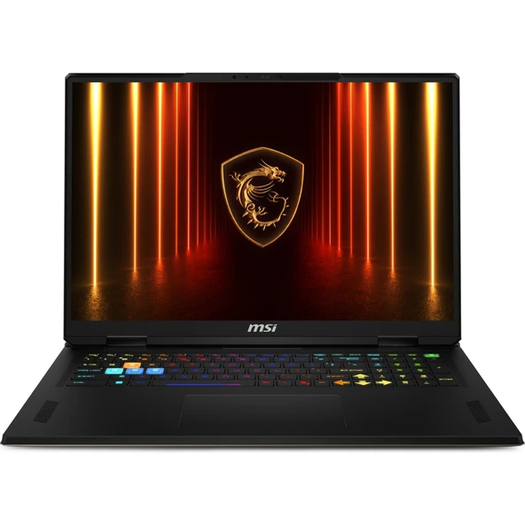 MSI VECTOR A18 HX A9WHG-094TR AMD Ryzen 9 9955HX 32GB 1TB SSD GeForce RTX5070Ti Windows 11 Home 18" QHD+ 240Hz Gaming Bilgisayar ürün görseli 1