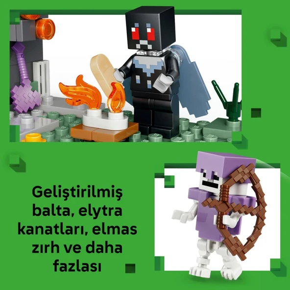 LEGO 21586  Minecraft® Solgun Bahçe - Resim 6