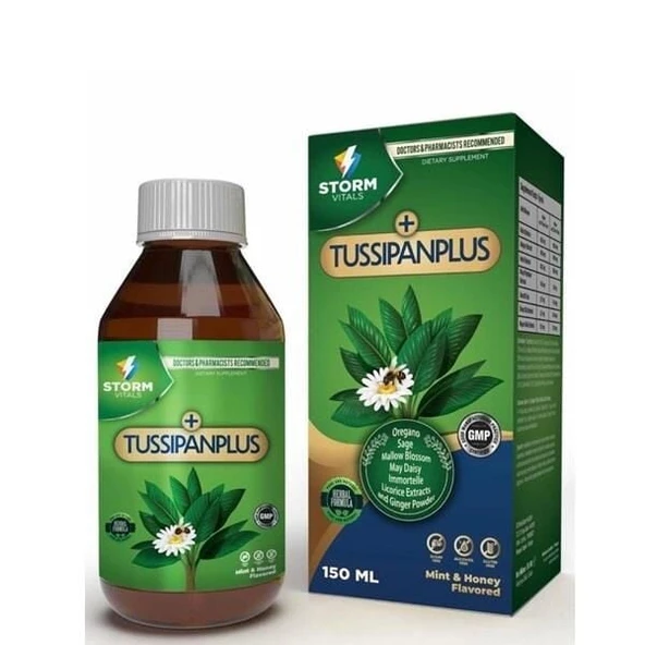 Storm Vitals Tussipan Plus 150ml Sıvı ürün görseli 1